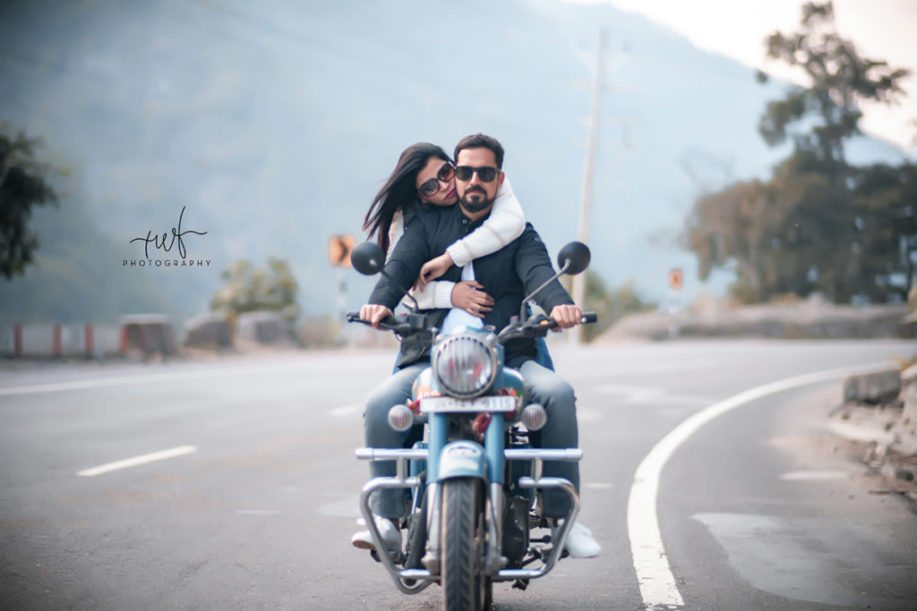 Romantic Couple Rishikesh Pre Wedding Shoot